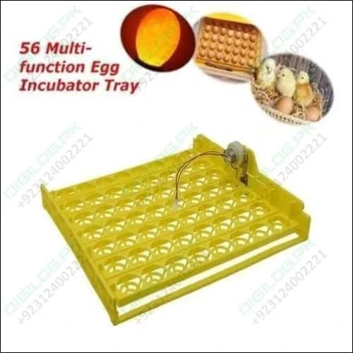 56 Eggs Tray Poultry Chicken Bird 12v Incubator Turner