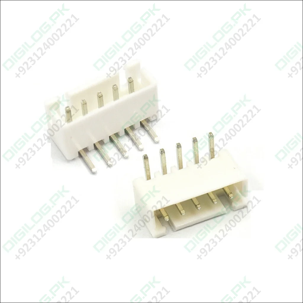5 Pin Right Angle Male 2.5mm Jst Xh Style Pcb Mount