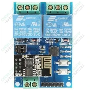 5v Esp8266 Dual - channel Wifi Relay Smart Home Mobile App