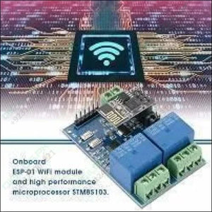 5v Esp8266 Dual - channel Wifi Relay Smart Home Mobile App
