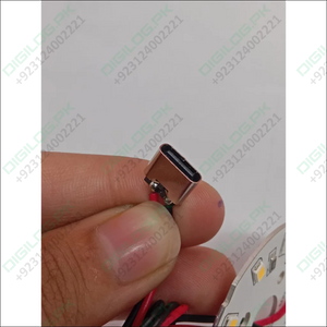 5W 44MM 10 Leds Warm White Smd LED Strip with type C connector