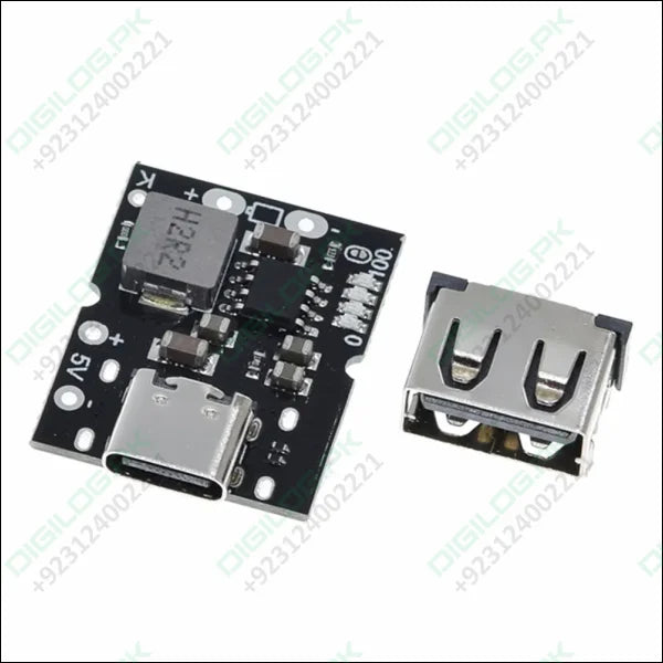 5V 2A Type-C USB High Precision Lithium Battery Charge Protection Converter Booster Usb Port Without Soldering