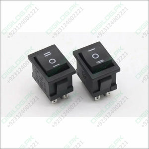 KCD2-203 6-Terminal Rocker Switch ON/OFF/ON DPDT