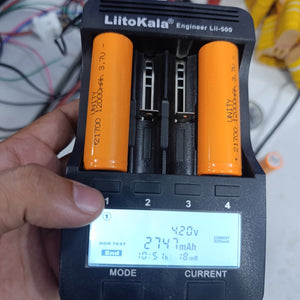 1 Piece 21700 3.7V 3000mA Lithium Ion Cell