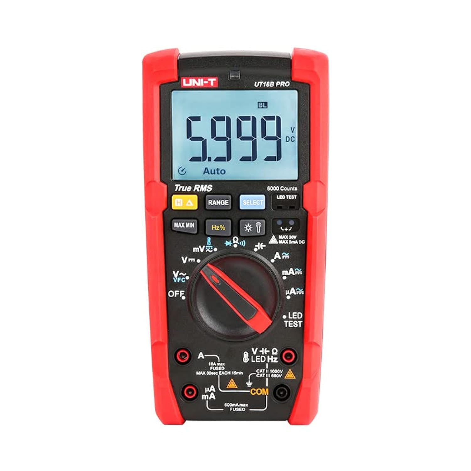 UNI-T UT15B PRO true RMS multimeter with kit