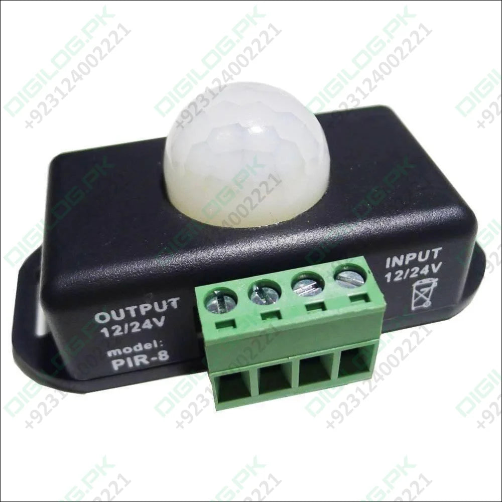 PIR8 Controller 12V 24V PIR Sensor LED Dimmer Switch Motion