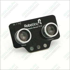 Robobloq Ultrasonic Sensor With Rj11 Connecting Wire