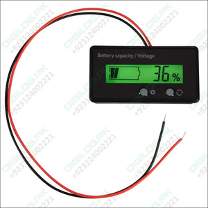 Battery Capacity Tester LCD Display Digital Lithium Battery Status Display Capacity Voltage Meter Tester Voltmeter