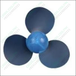 623Y2A soft blue 62mm toy fan blade propeller three-blade propeller fan blade