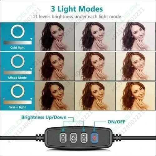 6 Inch 15cm Selfie Led Ring Light Without Stand For Tiktok