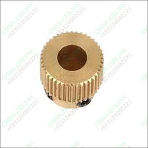 40 Tooth Gear Brass Extruder Wheel Gear for Printer Cr-10 Cr-10S S4 S5 Ender 3 Pro