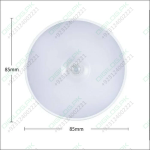 Led Body Induction Lamp Night Light Warm White Pir Sensor