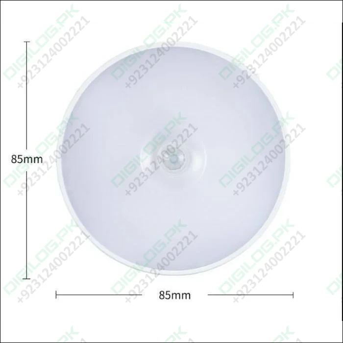 Led Body Induction Lamp Night Light Warm White Pir Sensor