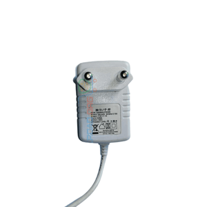 6V 1A DC Power Supply Adapter Charger - a white wall-plug power adapter with a two-pin plug and a fixed DC output cable.