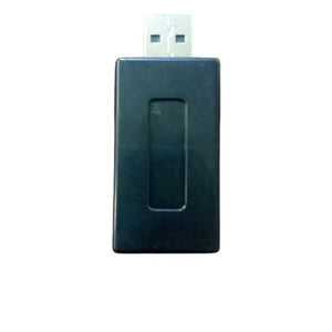 7.1 Channel USB External Sound Adapter - shown as a black, rectangular USB device with a USB-A connector protruding from the top.