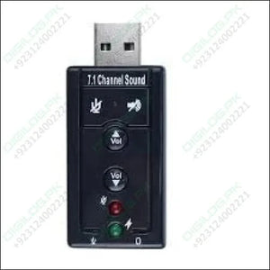 7.1 Channel Usb External Sound Adapter