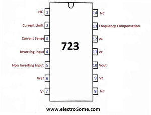 LM723 Voltage Regulator IC In Pakistan