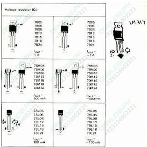 Lm7909 Negative Voltage Regulator