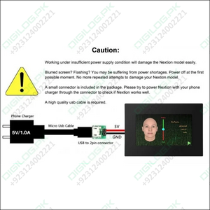 7 Inch Tjc Tft Hmi Lcd Touchscreen-Digilog.pk - TJC HMI LCD