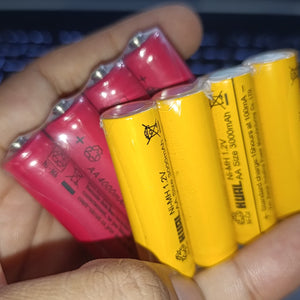 1 Piece Ni-MH AA 1.2V 600mAh Rechargeable Battery
