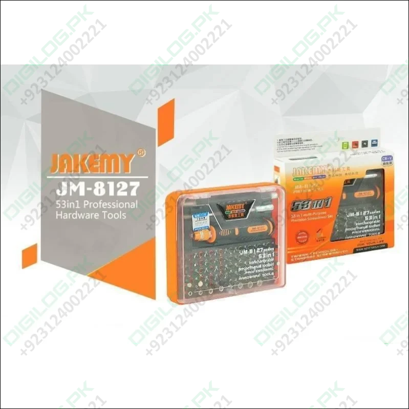Jakemy Jm - 8127 53in 1 Screwdriver Ratchet Hand - tools