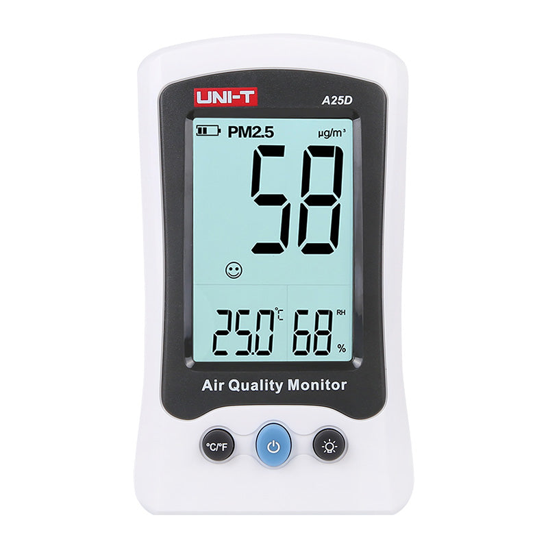 UNI-T A25D PM2.5 display