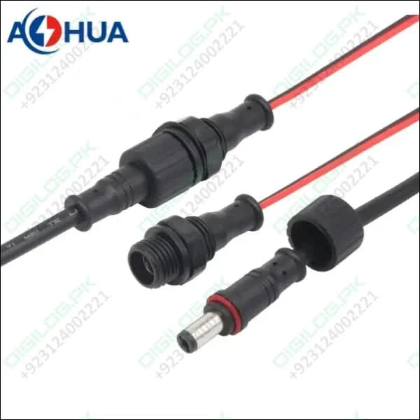 AH-M12-0402FMD01111 2-Pin M12 Panel-Type Female Waterproof DC Connector