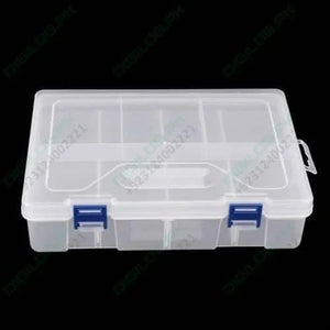Adjustable Double Layer Component Organizer Tool Container