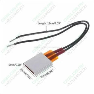 Aluminium Thermostat Heating Element Plate 12v 200℃