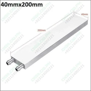 Aluminium Water Cooling Block 40mm x 200mm For Liquid