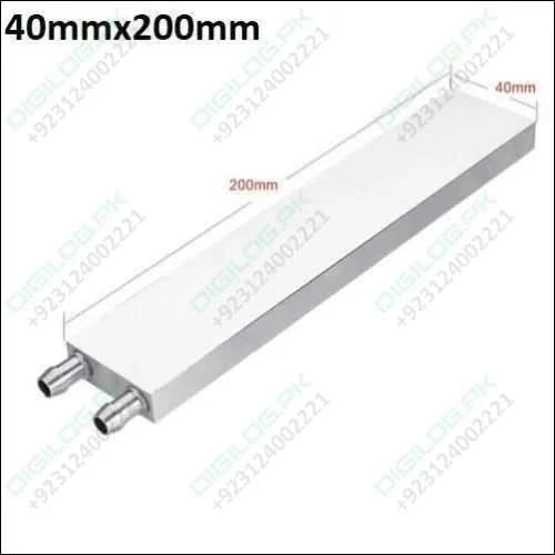 Aluminium Water Cooling Block 40mm x 200mm For Liquid