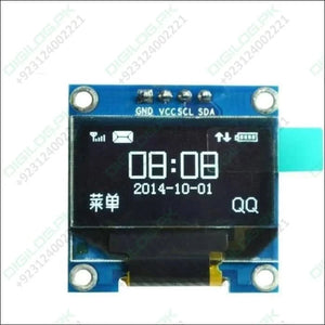 Arduino 0.96 Inch OLED Display Module 128x64 I2C SSD 1306