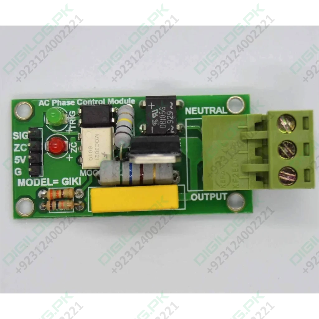 Arduino 1 Channel Triac Module With Zero Crossing Sensor