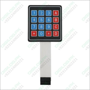 Arduino 4x4 Keypad Matrix Membrane Switch