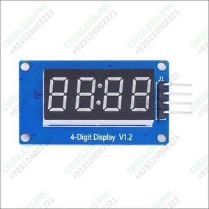 Arduino Tm1637 4 Digit 7 Segment Display Module Led
