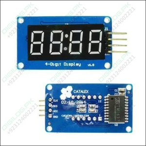 Arduino Tm1637 4 Digit 7 Segment Display Module Led