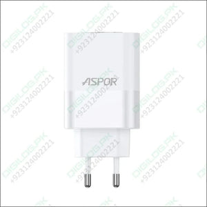 Aspor A851 EU Charger Adapter 65W Qc3.0 Wall Multi Port USB