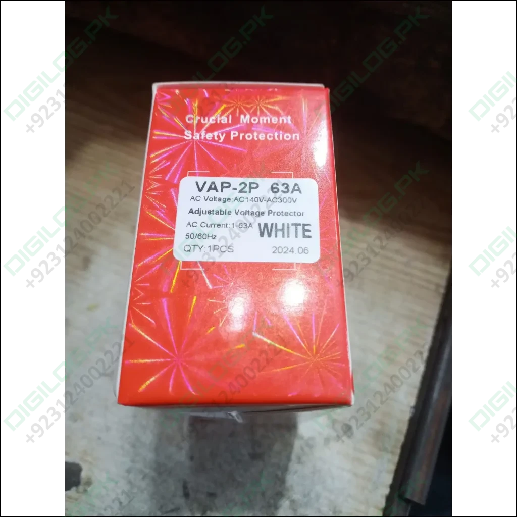 BEVAV 63Amp Adjustable Under Over Voltage Protector Relay