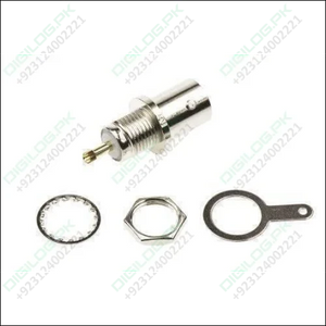 Bnc Chassis Mount Female Connector With Ground Tab Opek