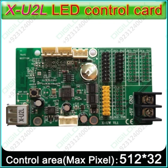 Bx - u2l P10 Led Signs Control Card Display Module