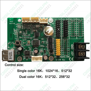 Bx-u2l P10 Led Signs Control Card Display Module Single &