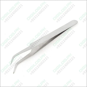Bend Tweezers Stainless Steel Electronics Watchmakers Bent