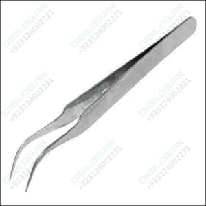 Bend Tweezers Stainless Steel Electronics Watchmakers Bent