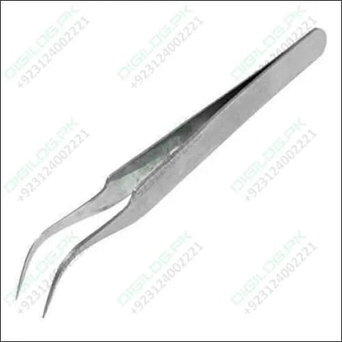 Bend Tweezers Stainless Steel Electronics Watchmakers Bent