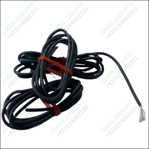 Black 1meter Solderable Wire Hard Wires For Wiring Jumper
