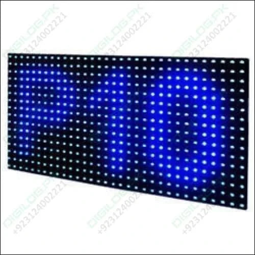 Blue P10 Outdoor Led Display Panel Module 5v 32x16 Hub12