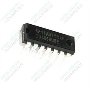Cd4069 Not Gate Hex Inverter Ic Dip14