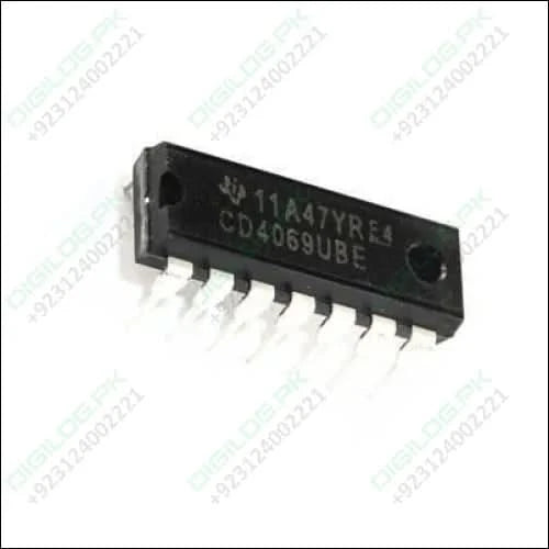 Cd4069 Not Gate Hex Inverter Ic Dip14