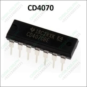 Cd4070 Quad Xor Gate Ic