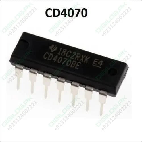 Cd4070 Quad Xor Gate Ic